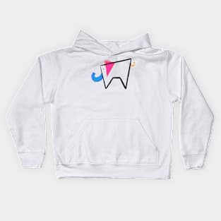 Abstract Elephant Kids Hoodie